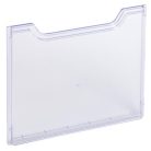 EXACOMPTA Előlap katalógustartóhoz, A4, fekvő, EXACOMPTA "Office", áttetsző