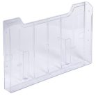 EXACOMPTA Katalógustartó fali elem, A4, fekvő, EXACOMPTA "Office", áttetsző