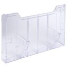 EXACOMPTA Katalógustartó fali elem, A4, fekvő, EXACOMPTA "Office", áttetsző