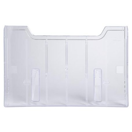 EXACOMPTA Katalógustartó fali elem, A4, fekvő, EXACOMPTA "Office", áttetsző