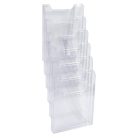 EXACOMPTA Katalógustartó elem, A4, álló, EXACOMPTA "Office", áttetsző, dupla