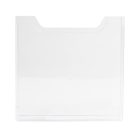EXACOMPTA Előlap katalógustartóhoz, A4, álló, EXACOMPTA "Office", áttetsző