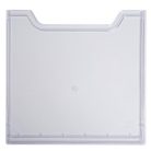 EXACOMPTA Előlap katalógustartóhoz, A4, álló, EXACOMPTA "Office", áttetsző