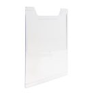 EXACOMPTA Előlap katalógustartóhoz, A4, álló, EXACOMPTA "Office", áttetsző