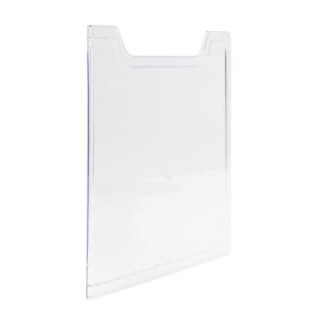 EXACOMPTA Előlap katalógustartóhoz, A4, álló, EXACOMPTA "Office", áttetsző