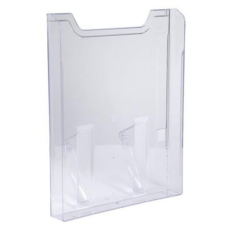 EXACOMPTA Katalógustartó fali elem, A4, álló, EXACOMPTA "Office", áttetsző
