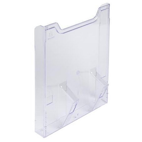 EXACOMPTA Katalógustartó fali elem, A4, álló, EXACOMPTA "Office", áttetsző