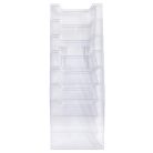 EXACOMPTA Katalógustartó, fali, A4, álló, 6 rekeszes, EXACOMPTA "Office", áttetsző