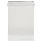 EXACOMPTA Katalógustartó, kültéri, tetővel, A4, álló, EXACOMPTA, áttetsző