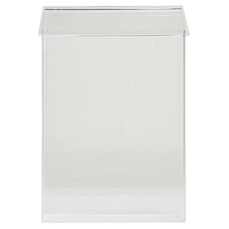 EXACOMPTA Katalógustartó, kültéri, tetővel, A4, álló, EXACOMPTA, áttetsző