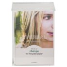 EXACOMPTA Katalógustartó, kültéri, tetővel, A4, álló, EXACOMPTA, áttetsző