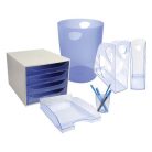 EXACOMPTA Írószertartó, EXACOMPTA "Linicolor", jégkék