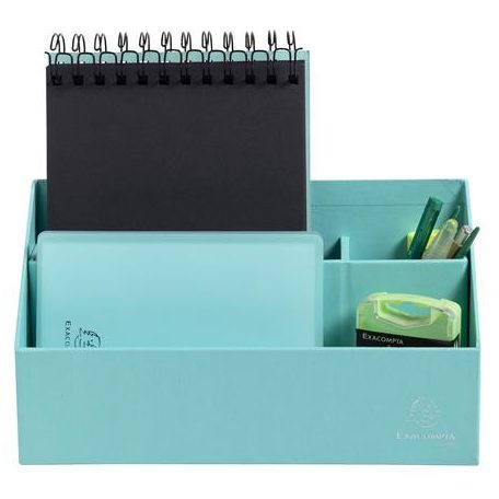 EXACOMPTA Asztali rendező, EXACOMPTA "Teksto", kékeszöld