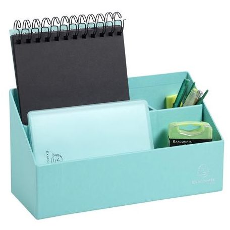 EXACOMPTA Asztali rendező, EXACOMPTA "Teksto", kékeszöld