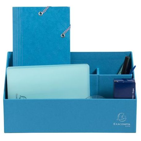 EXACOMPTA Asztali rendező, EXACOMPTA "Teksto", türkíz