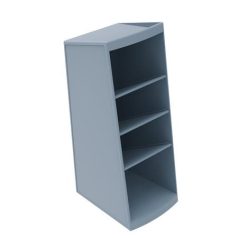   EXACOMPTA Asztali rendező, multifunkciós, EXACOMPTA "AutentiK", kékeszöld