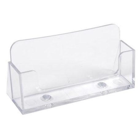 EXACOMPTA Névjegykártya tartó, asztali, EXACOMPTA "Office", áttetsző