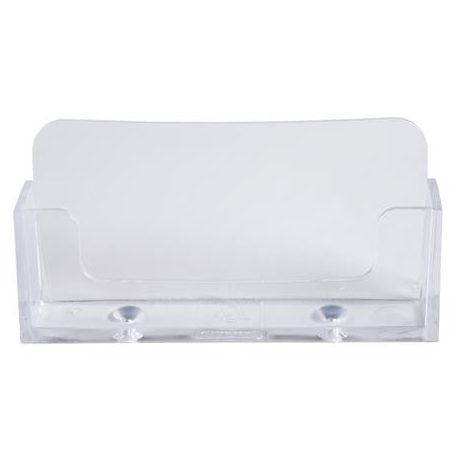 EXACOMPTA Névjegykártya tartó, asztali, EXACOMPTA "Office", áttetsző