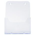 EXACOMPTA Katalógustartó, asztali, A5, álló, 1 rekeszes, EXACOMPTA "Office", áttetsző