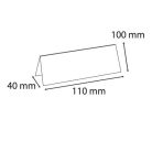 EXACOMPTA Névtábla tartó, asztali, A7, EXACOMPTA