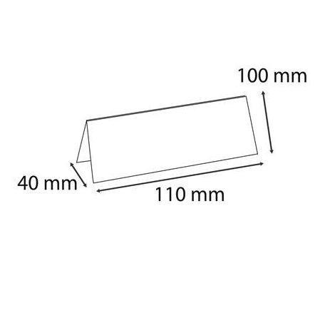 EXACOMPTA Névtábla tartó, asztali, A7, EXACOMPTA