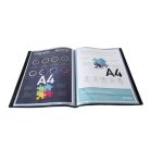 EXACOMPTA Bemutatómappa, 30 zsebes, A4, EXACOMPTA "Opak", fekete