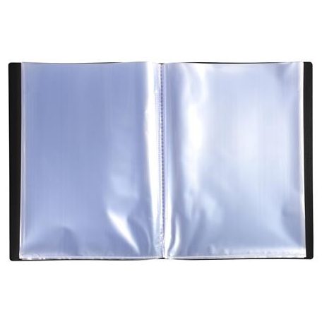 EXACOMPTA Bemutatómappa, 30 zsebes, A4, EXACOMPTA "Opak", fekete