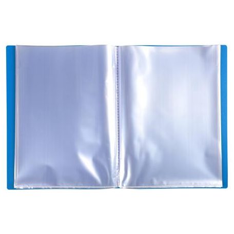 EXACOMPTA Bemutatómappa, 30 zsebes, A4, EXACOMPTA "Opak", kék