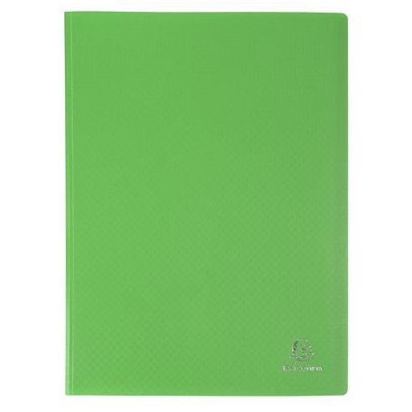 EXACOMPTA Bemutatómappa, 30 zsebes, A4, EXACOMPTA "Opak", zöld