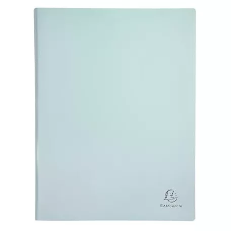 EXACOMPTA Bemutatómappa, 30 zsebes, A4, EXACOMPTA "Aquarel", vegyes pasztell színek