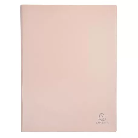 EXACOMPTA Bemutatómappa, 30 zsebes, A4, EXACOMPTA "Aquarel", vegyes pasztell színek