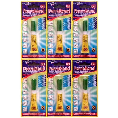 FERROBOND Pillanatragasztó gél, 3 g, FERROBOND