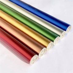   FŰZFŐI Csomagolópapír, íves, 70x200 cm, metál vegyes színek