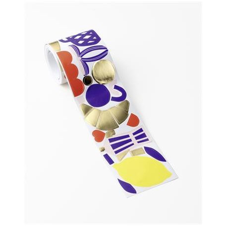 FOLIA Matrica készlet, 380 db, FOLIA "Mix + Match", mediterán motívumok