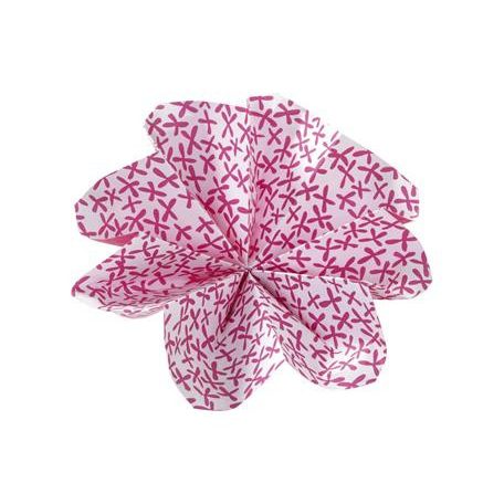 FOLIA Origami papír, 15x15 cm, 80 g, 50 lap, FOLIA "Tropical", 10 különböző minta