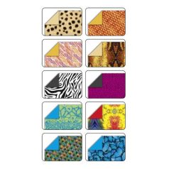  FOLIA Origami papír, 15x15 cm, 80 g, 50 lap, FOLIA "Wildlife", 10 különböző minta