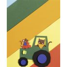 FOLIA Dekorkarton, 2 oldalas, A3, 300 g, 10 lap, FOLIA, „Basic”, vegyes színek