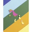 FOLIA Dekorkarton, 2 oldalas, A3, 300 g, 10 lap, FOLIA, „Basic”, vegyes színek