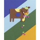 FOLIA Dekorkarton, 2 oldalas, A3, 300 g, 10 lap, FOLIA, „Basic”, vegyes színek