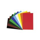 FOLIA Dekorkarton, 2 oldalas, 50x70 cm, 300 g, 10 lap, FOLIA, vegyes színek