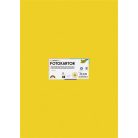 FOLIA Dekorkarton, 2 oldalas, 50x70 cm, 300 g, 10 lap, FOLIA, aranysárga