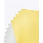 FOLIA Dekorkarton tömb, A4, 300 g, 10 lap, FOLIA, arany-ezüst