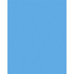   FOLIA Dekorkarton, 2 oldalas, 50x70cm, 220 g, 10 lap, FOLIA, óceánkék