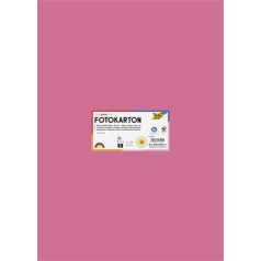   FOLIA Dekorkarton, 2 oldalas, 50x70 cm, 300 g, 10 lap, FOLIA, fáradt rózsaszín