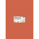 FOLIA Dekorkarton, 2 oldalas, 50x70 cm, 300 g, 10 lap, FOLIA, narancssárga