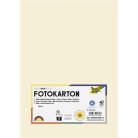 FOLIA Dekorkarton, 2 oldalas, A4, 300 g, 50 lap, FOLIA, bézs