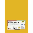 FOLIA Dekorkarton, 2 oldalas, A4, 300 g, 50 lap, FOLIA, mélysárga