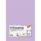 FOLIA Dekorkarton, 2 oldalas, A4, 300 g, 50 lap, FOLIA, halvány orgonalila