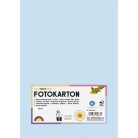 FOLIA Dekorkarton, 2 oldalas, A4, 300 g, 50 lap, FOLIA, jégkék