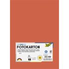 FOLIA Dekorkarton, 2 oldalas, A4, 300 g, 50 lap, FOLIA, narancs